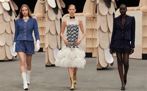 chanel primavera verano 2023|Chanel haute couture show 2023.